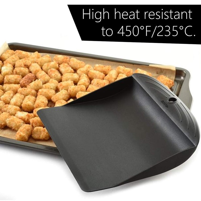 Norpro Mega Scoop/Spatula, Black Large - Image 5